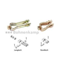 GABELKOPF MIT LANGLOCH M16 X 1,5