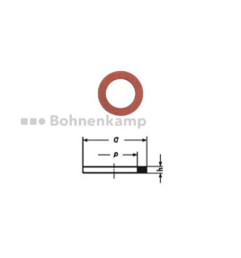 DRUCKRING DIN 74 297, FIBER