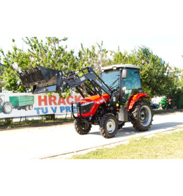 copy of Malotraktor FLYER 454G s čelným nakladačom